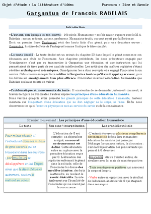 Lecture linéaire Olympe de Gouges - Lecture linéaire n°4 : Forme du ...