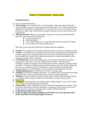 MBA OB Study Guide Exam 1 - MBA 8090: Organizational Behavior & Human ...