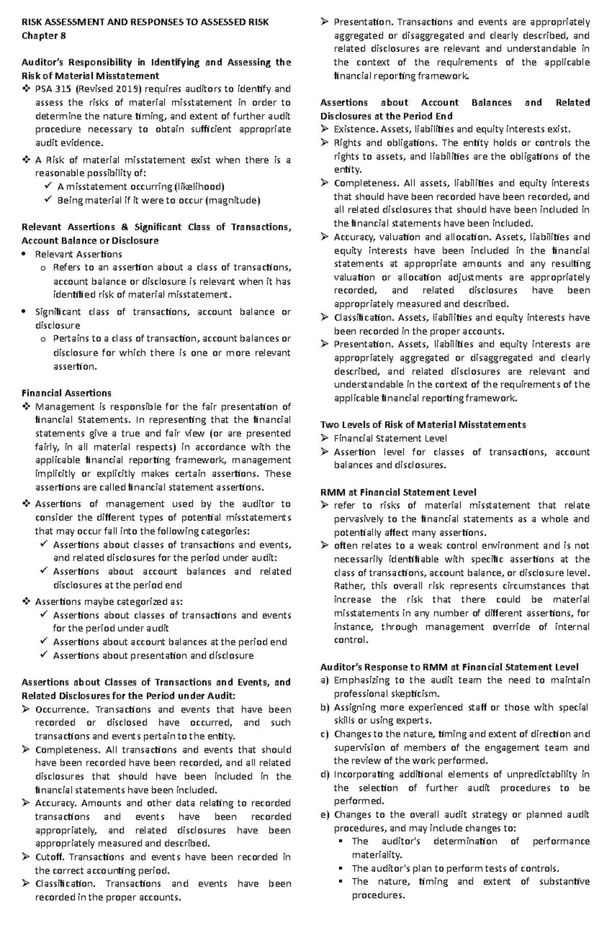 chapter-8-risk-assessment-and-responses-to-assessed-risk-risk