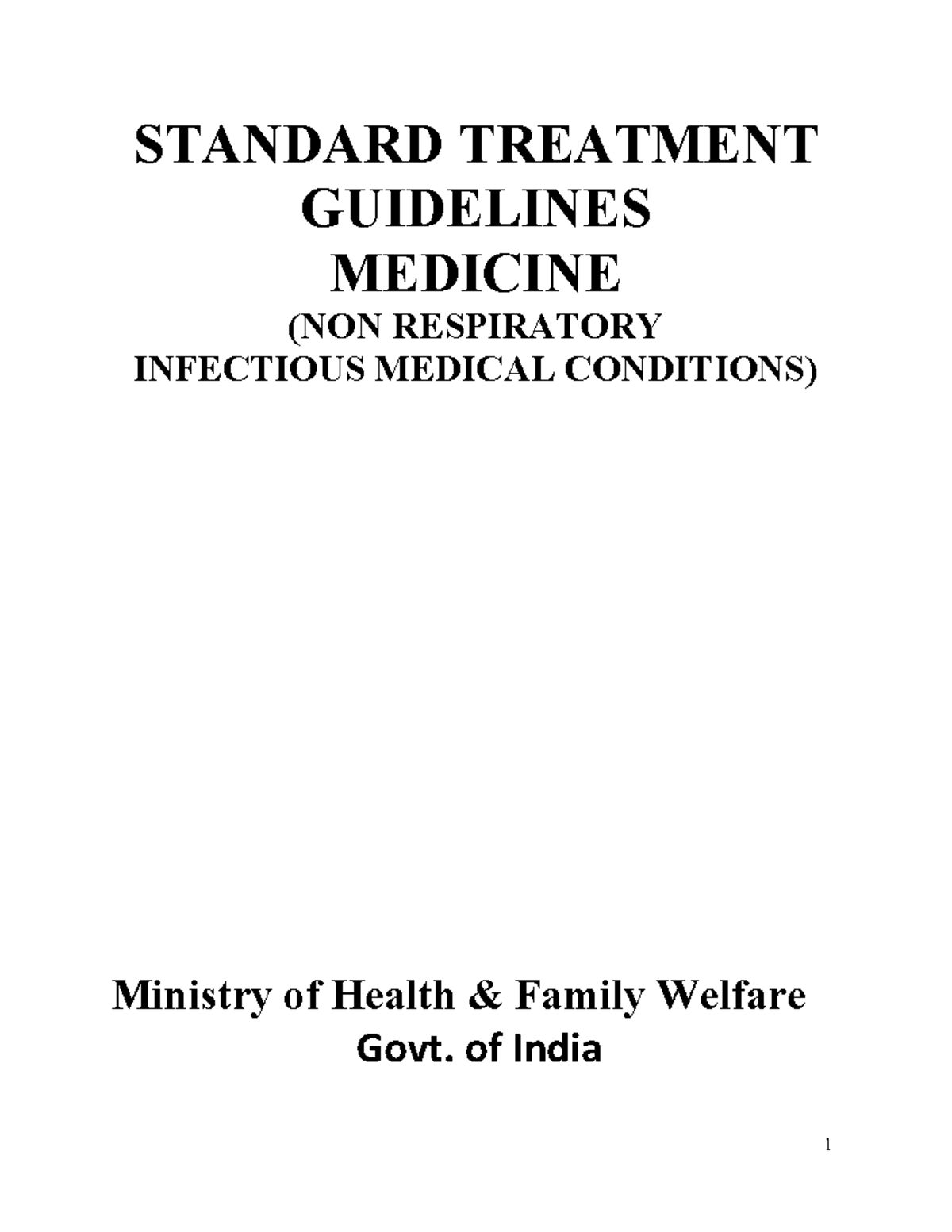 8721 - Medical establishment - STANDARD TREATMENT GUIDELINES MEDICINE ...