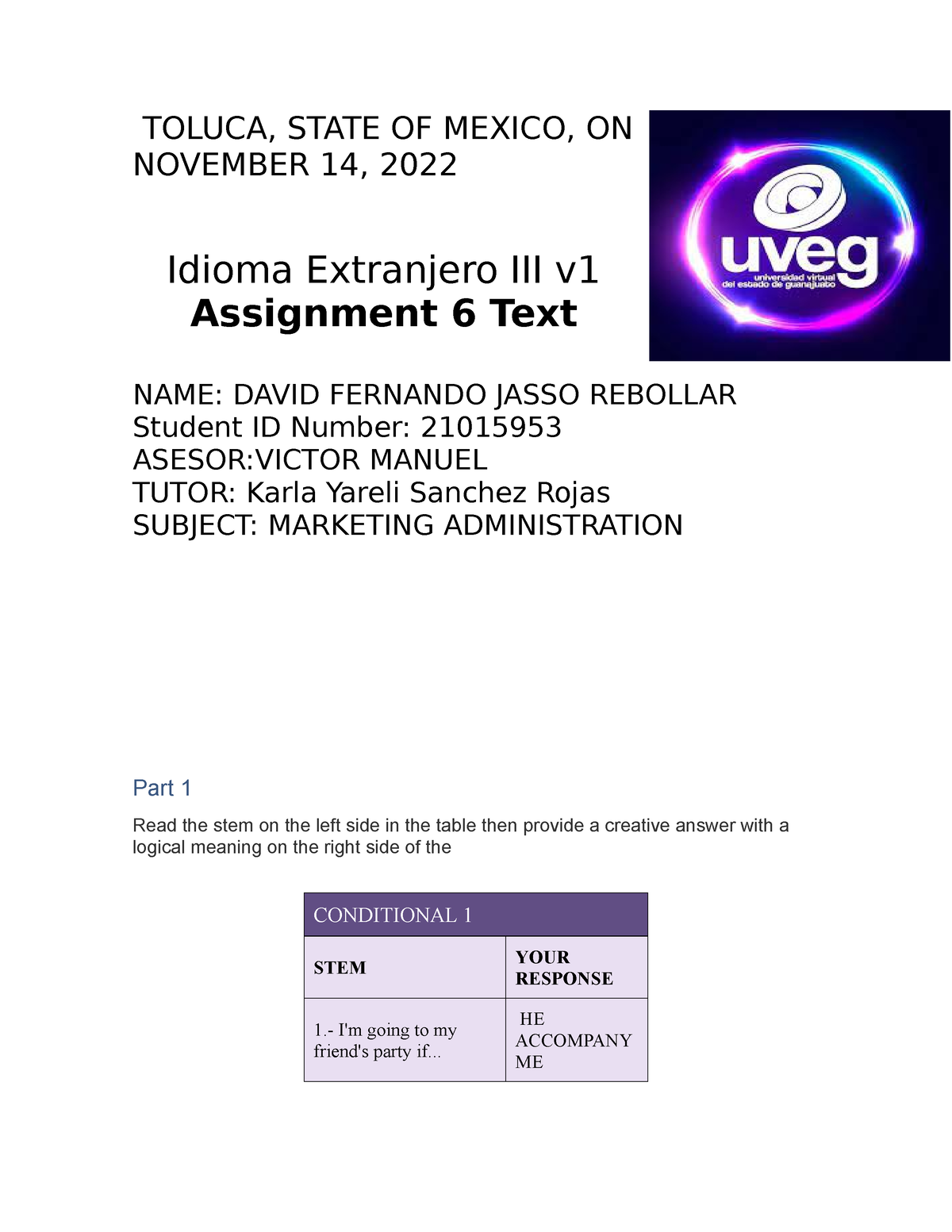 assignment 6 text idioma extranjero iii v2