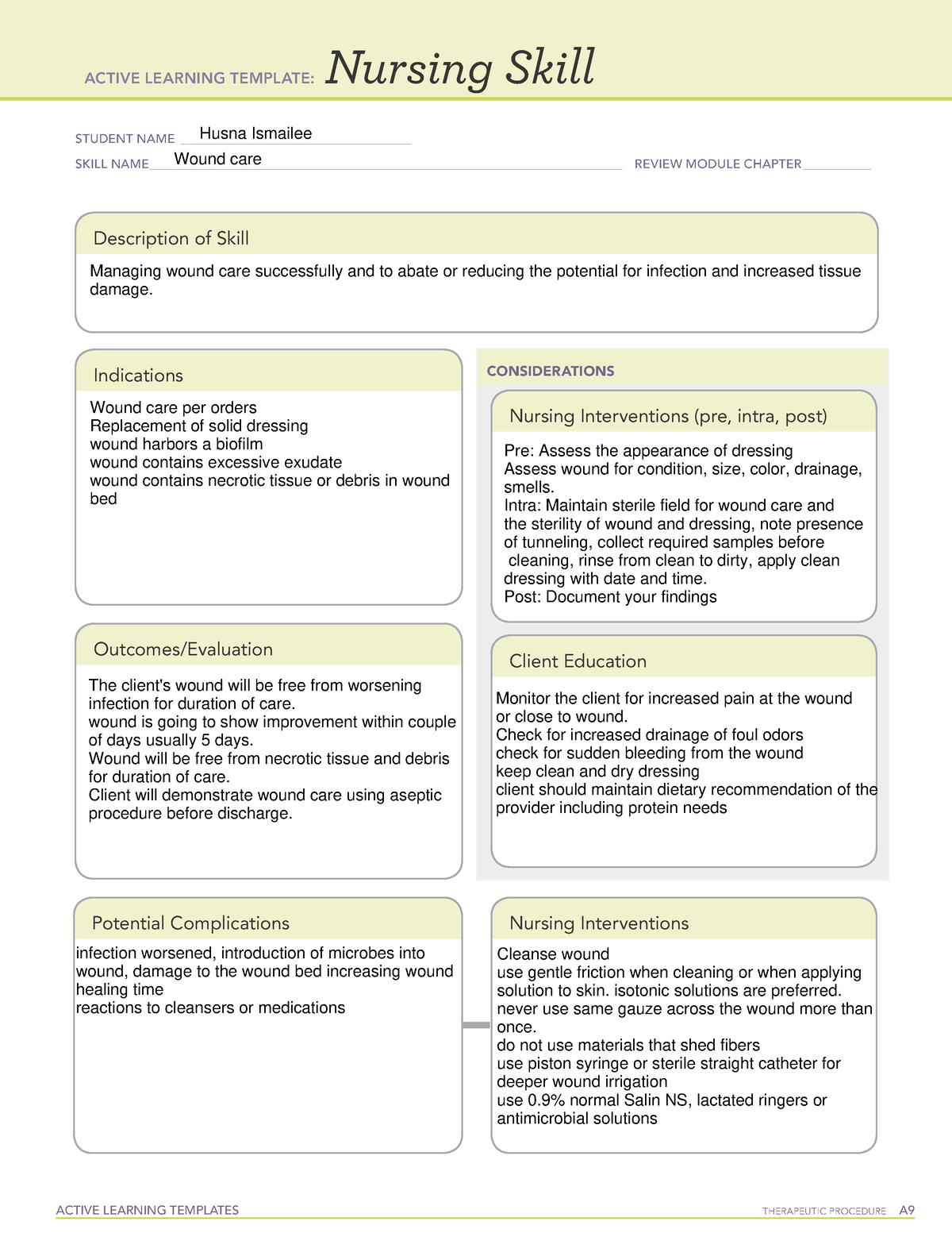 active-learning-template-nursing-skill-wound-active-learning-templates-therapeutic-procedure-a