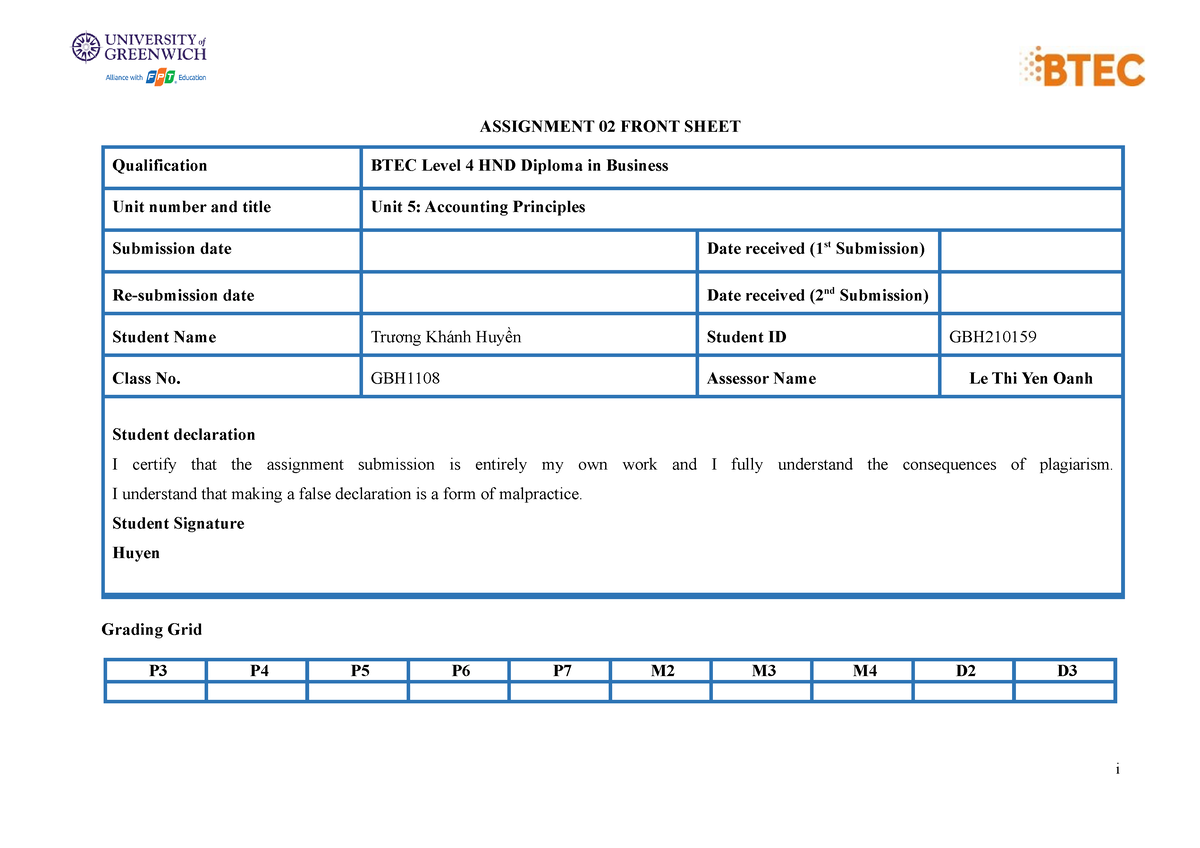 5038 assignment 2