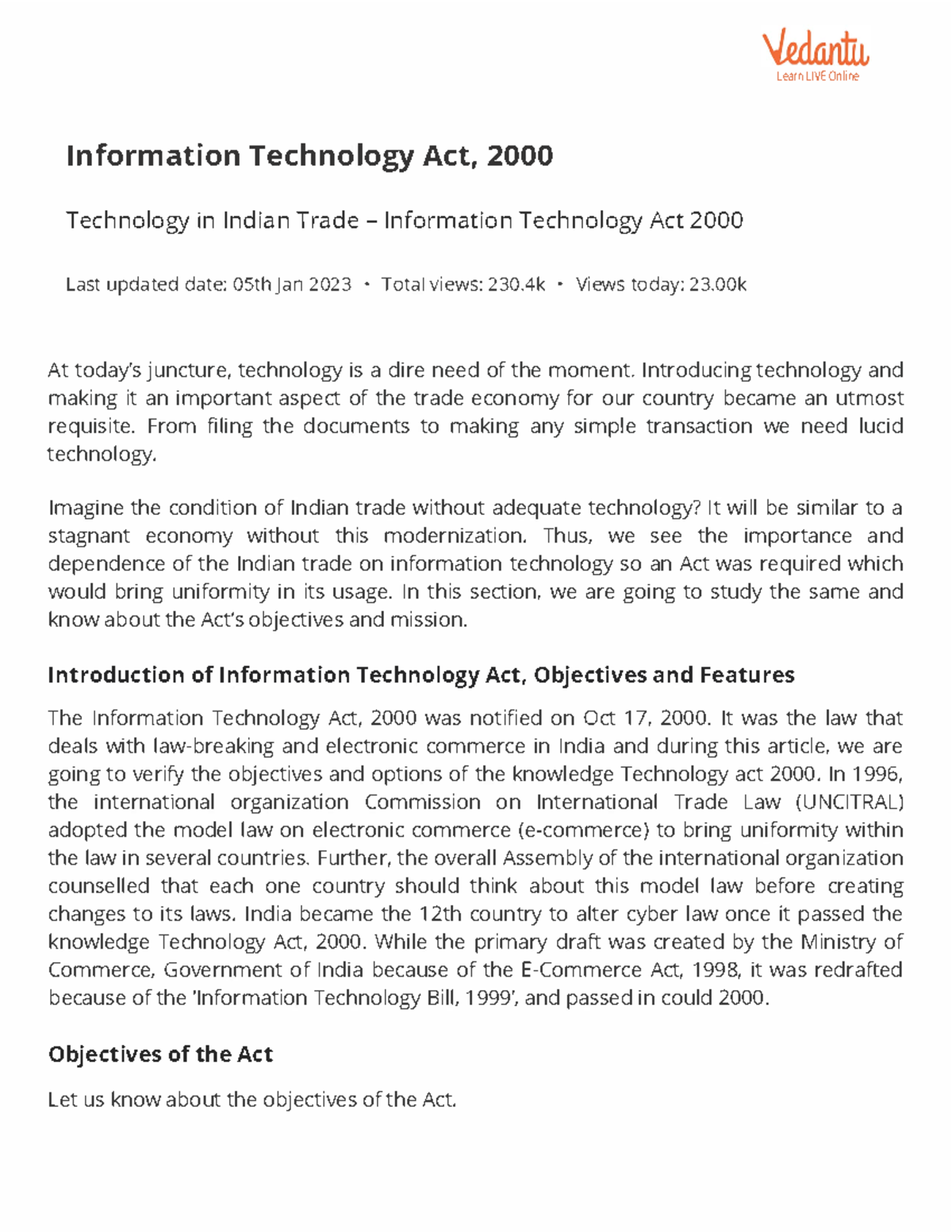 it act 2000 research paper