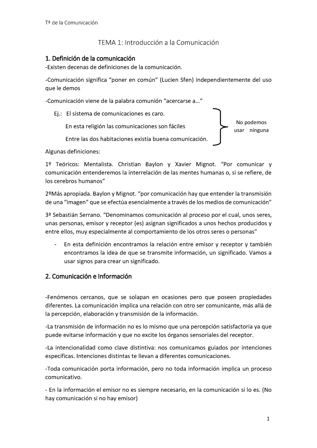 Tema 1 Tª De La Comunicación Warning Tt Undefined Function 32