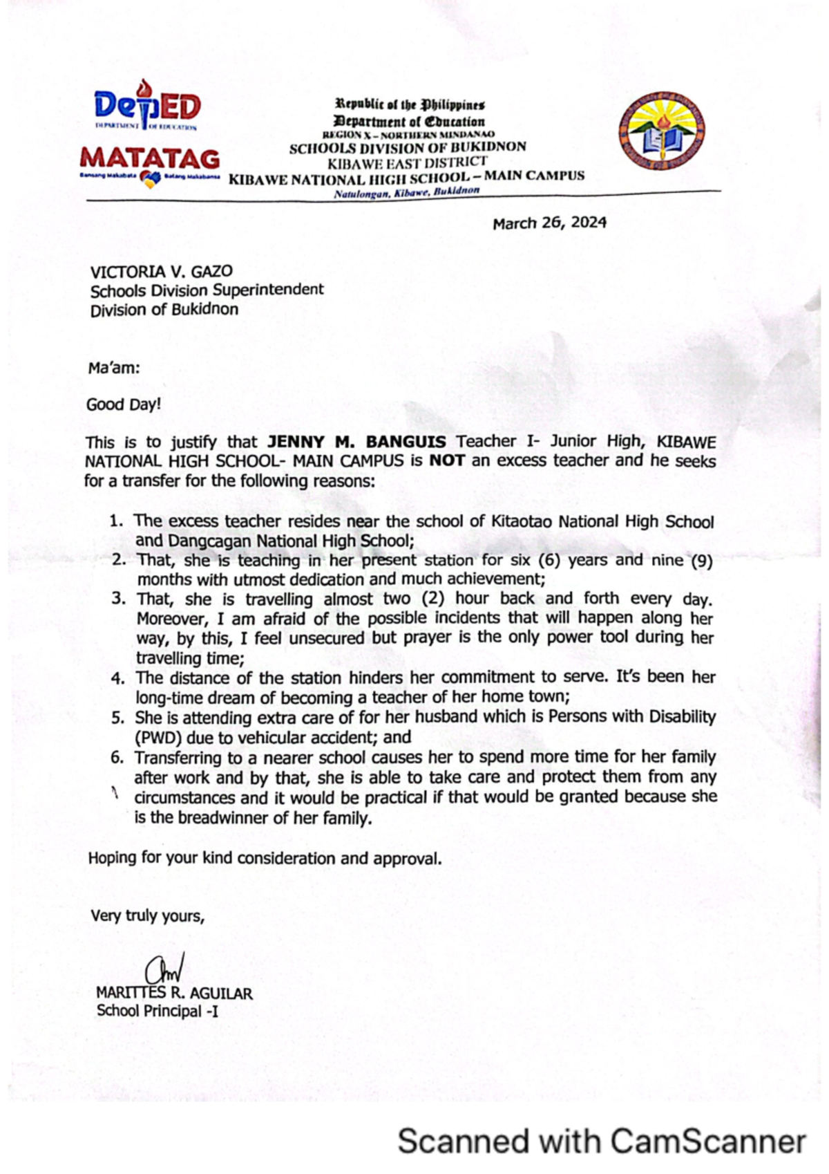 Endorsement - lesson purpose only - Bachelor of Elementary Education ...