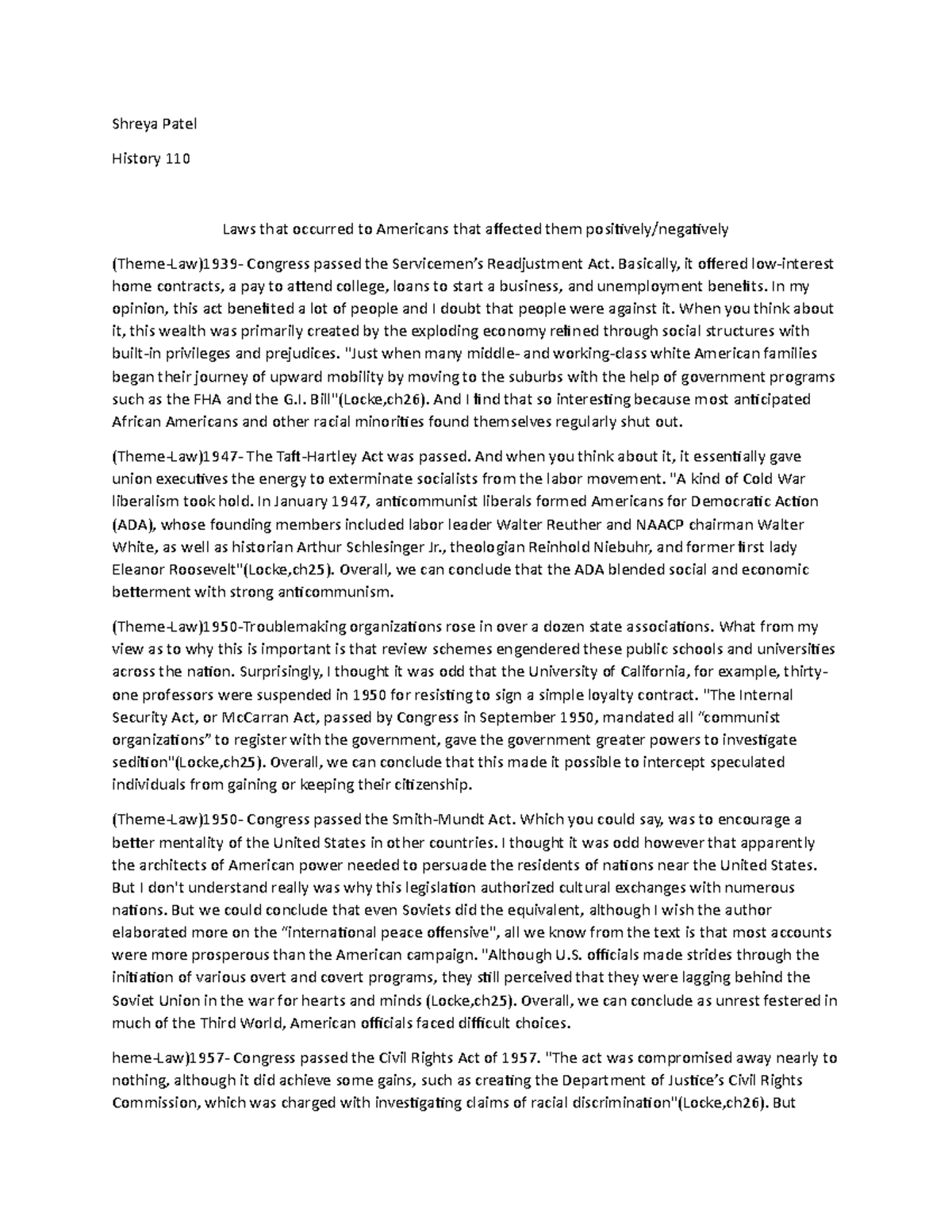 Theme 10 Summary American Slavery, American Freedom The Ordeal of