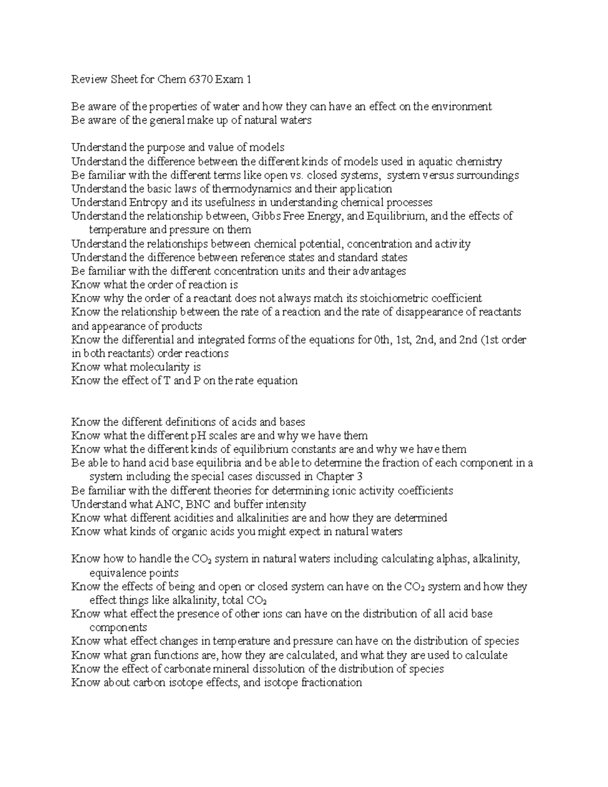 chem-6370-test-1-review-review-sheet-for-chem-6370-exam-1-be-aware-of