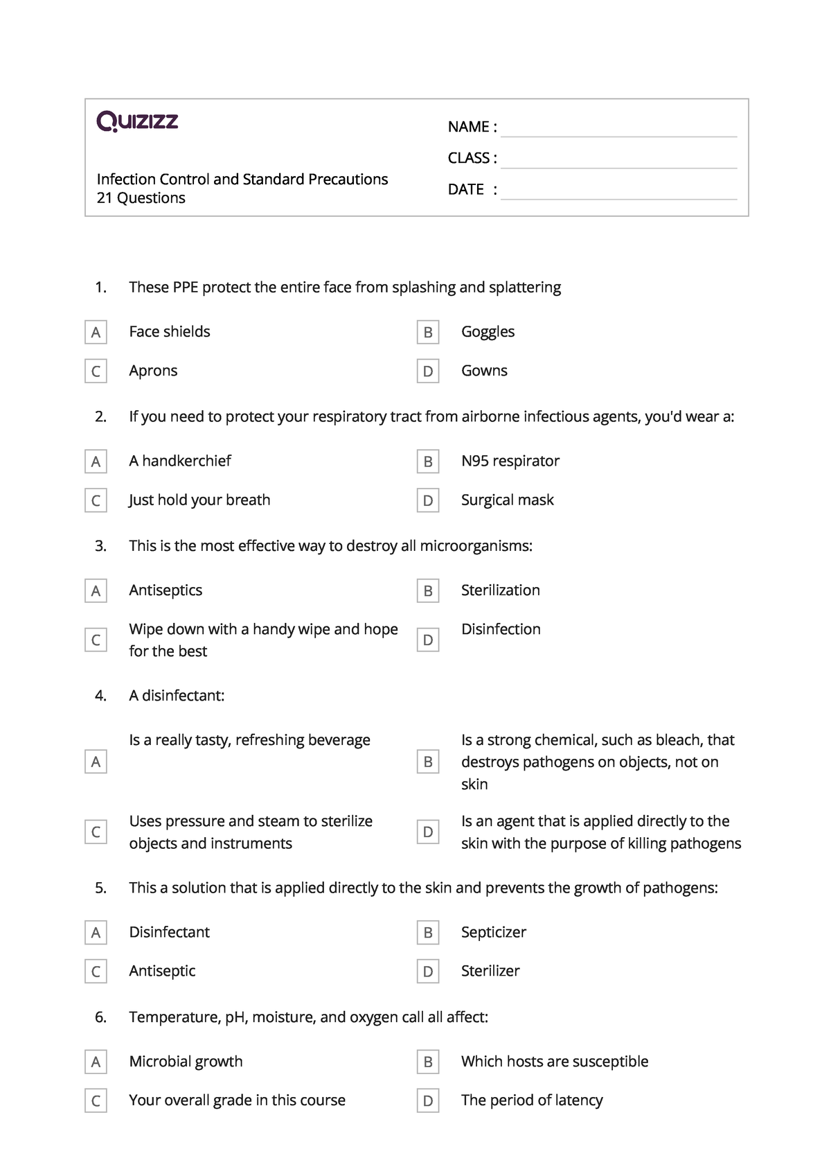 quizz-of-standard-precautions-infection-control-and-standard