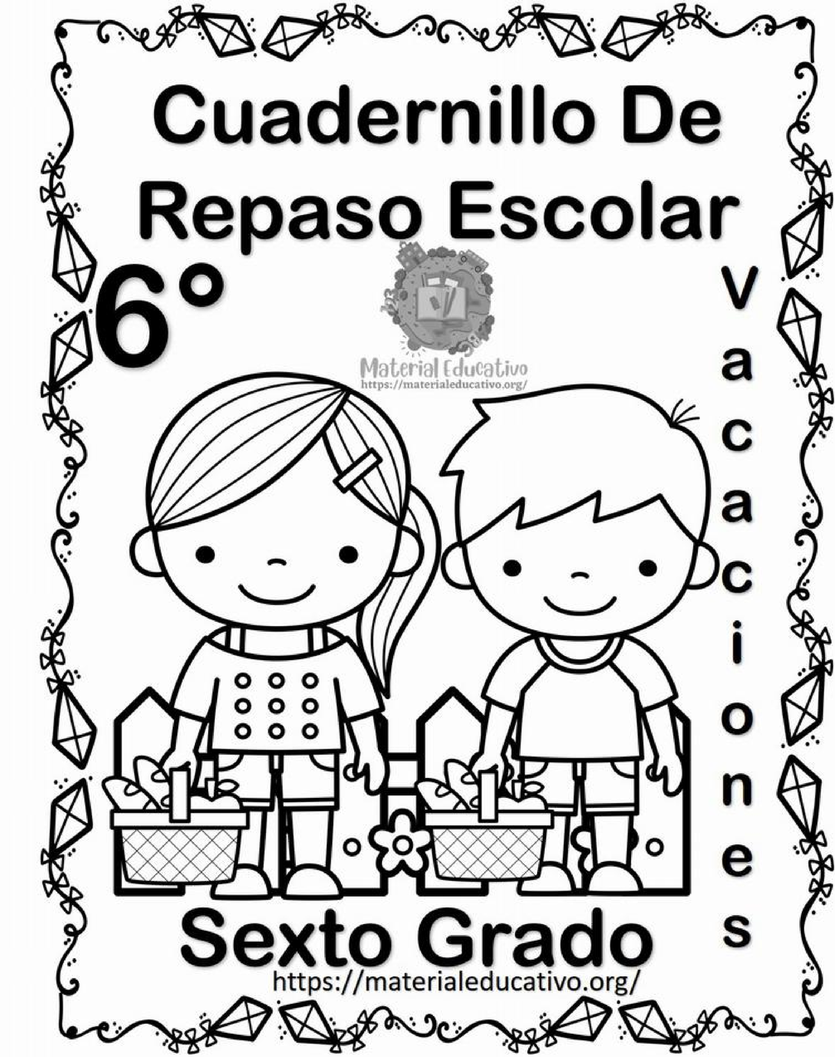 Cuadernillo Repaso Escolar 6to Grado Mex - Autorizado Para Su ...