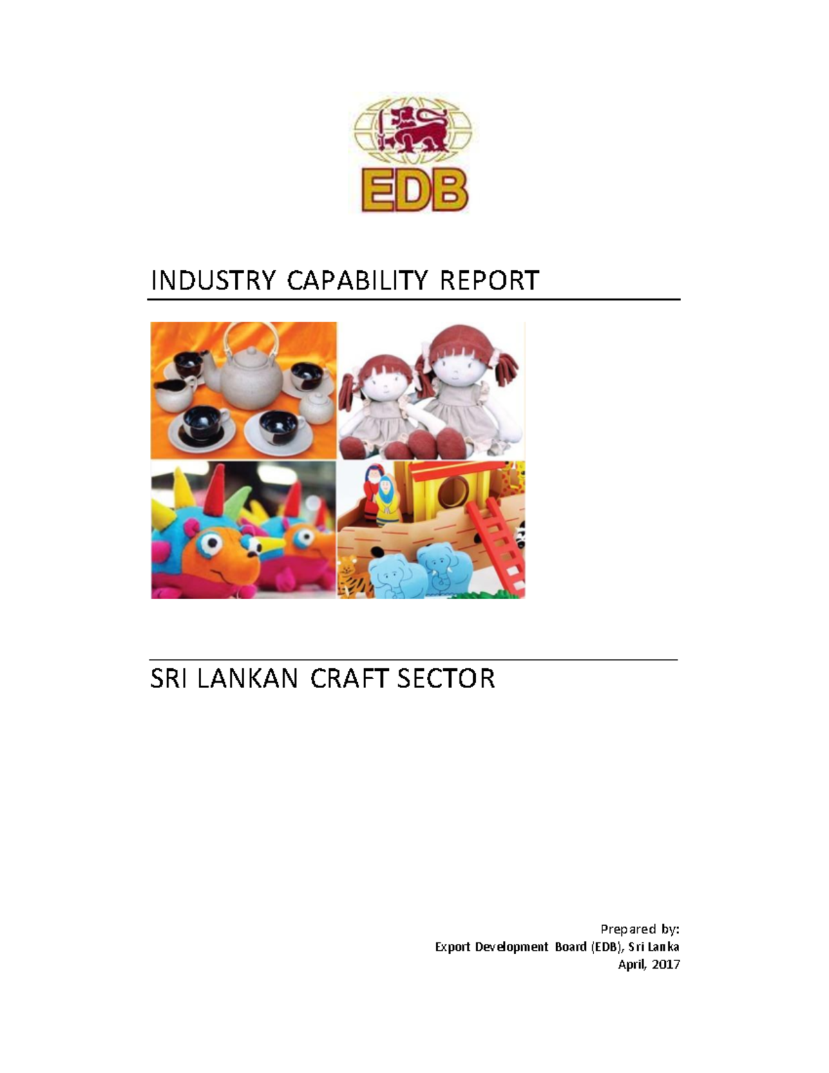 2017 04 industry capability report sri lankan craft sector INDUSTRY