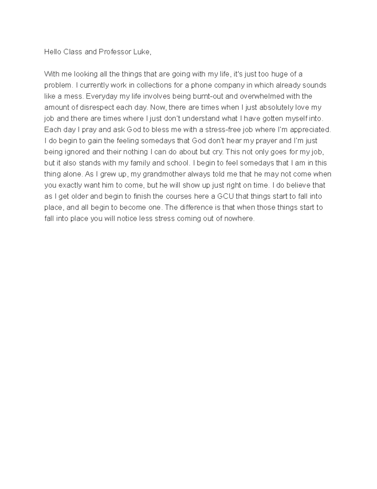 Topic 8 DQ 1 - Discussion Question - Hello Class and Professor Luke ...