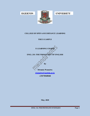 Phoenetics And Phonology Introduction To The Phonology Of English Phoenetics And Phonology Introduction To The Phonology Of English