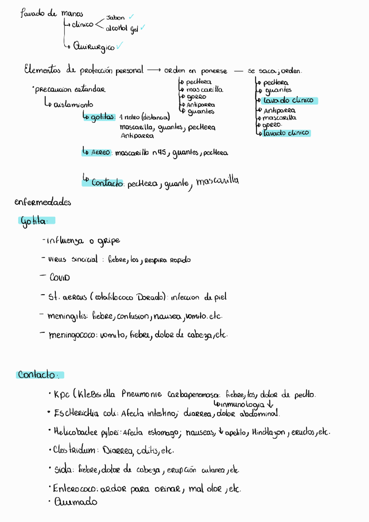 Notes 240628 224728 - lavados de manos, procedimientos - Pavado de ...