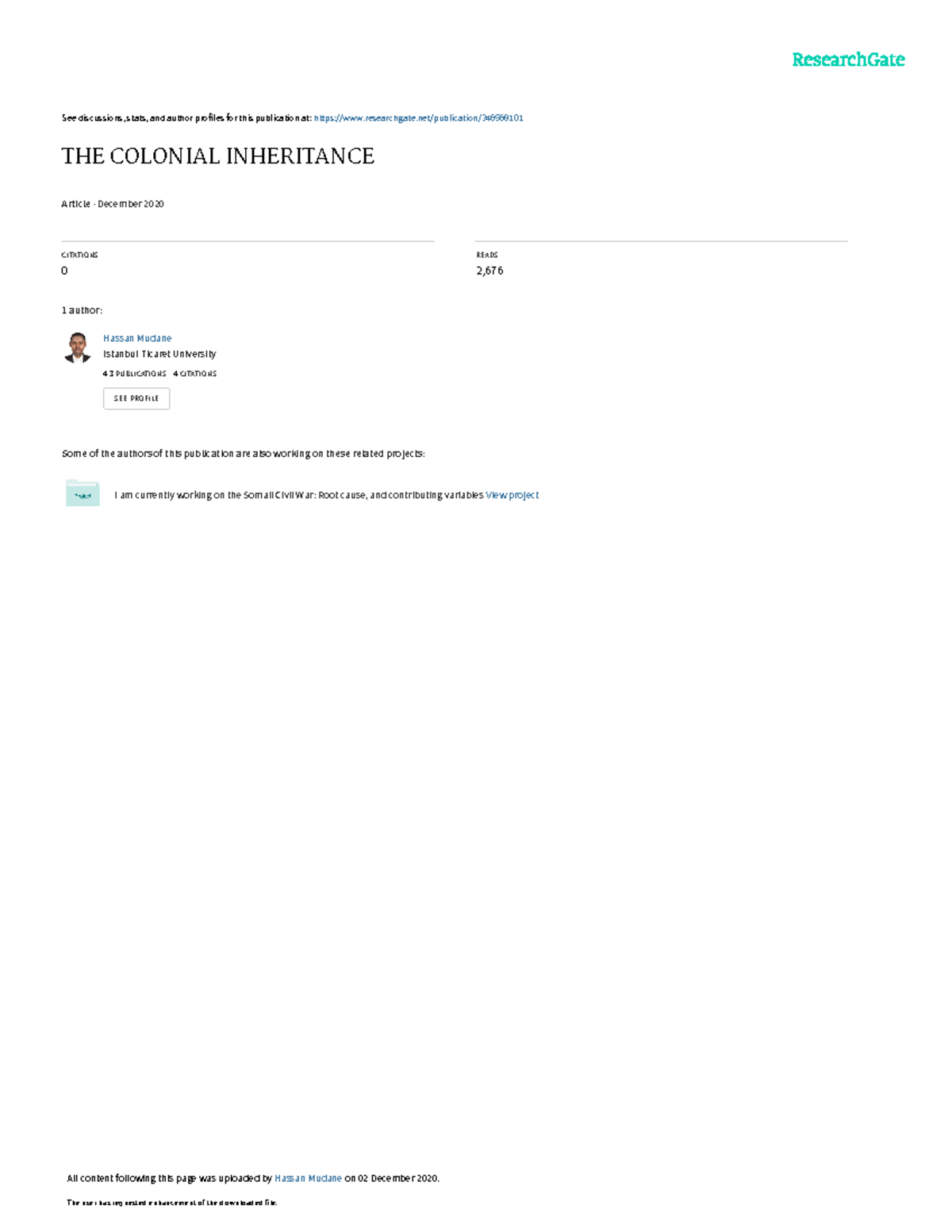 Colonial inheritance - ABC - See discussions, stats, and author ...