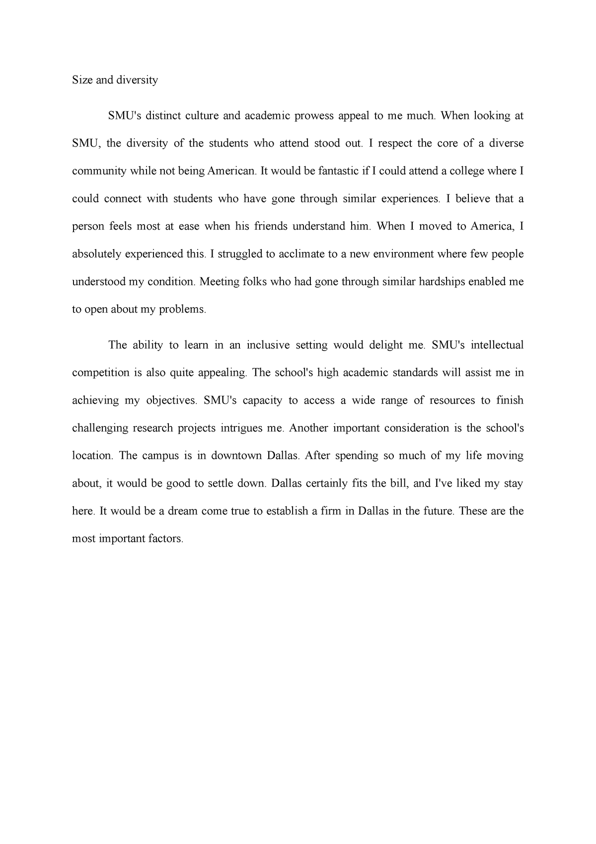 tcu honors college essay examples