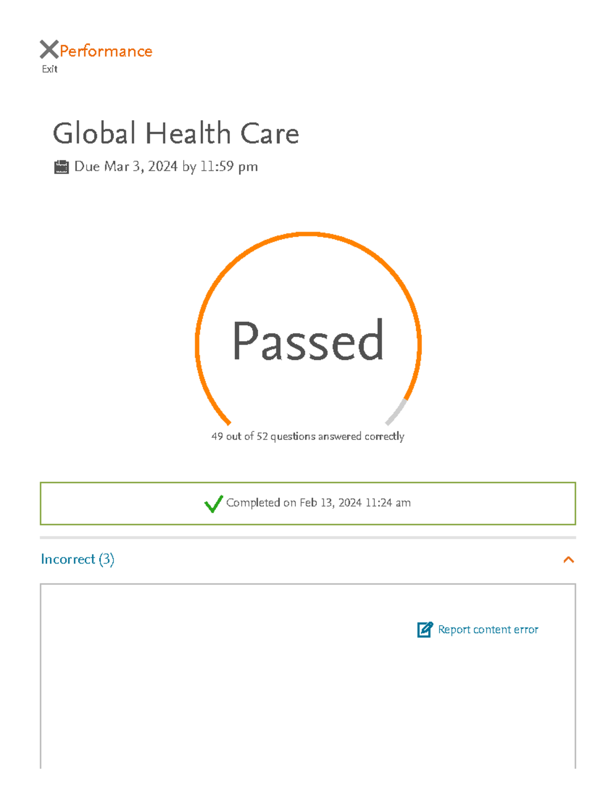486 Global health care Sherpath - Exit Performance Global Health Care ...