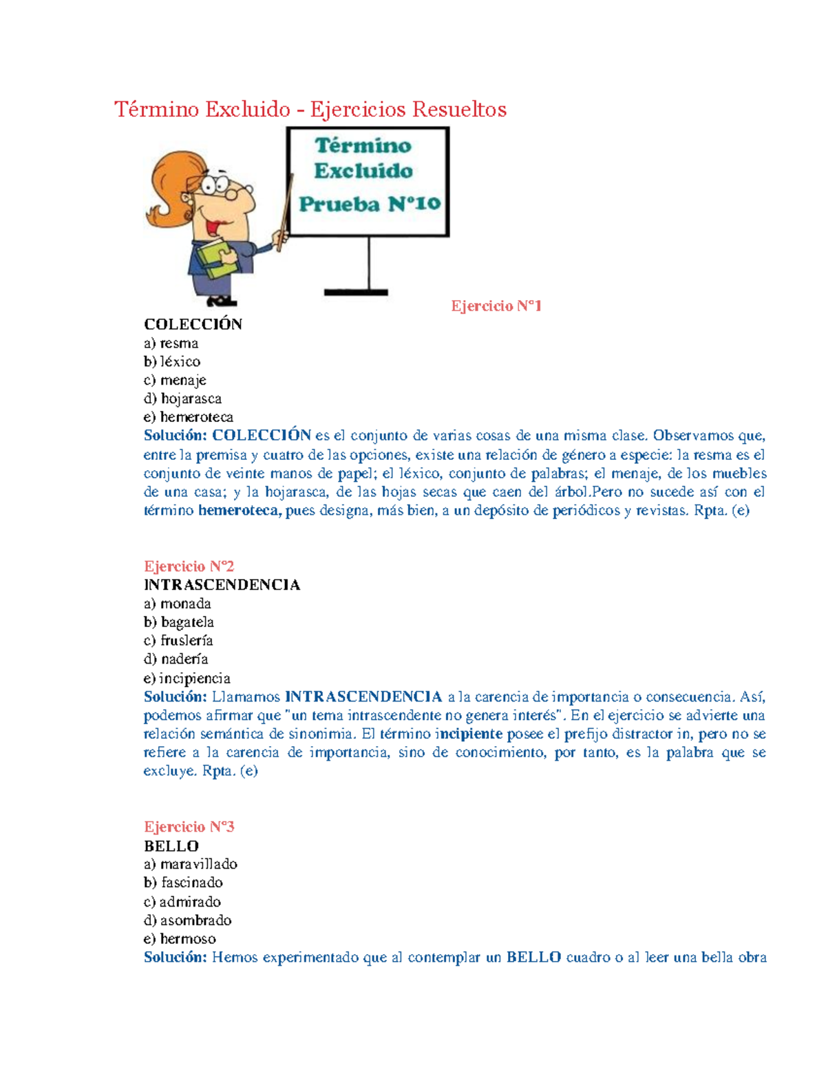 19. Término Excluido - Término Excluido - Ejercicios Resueltos ...