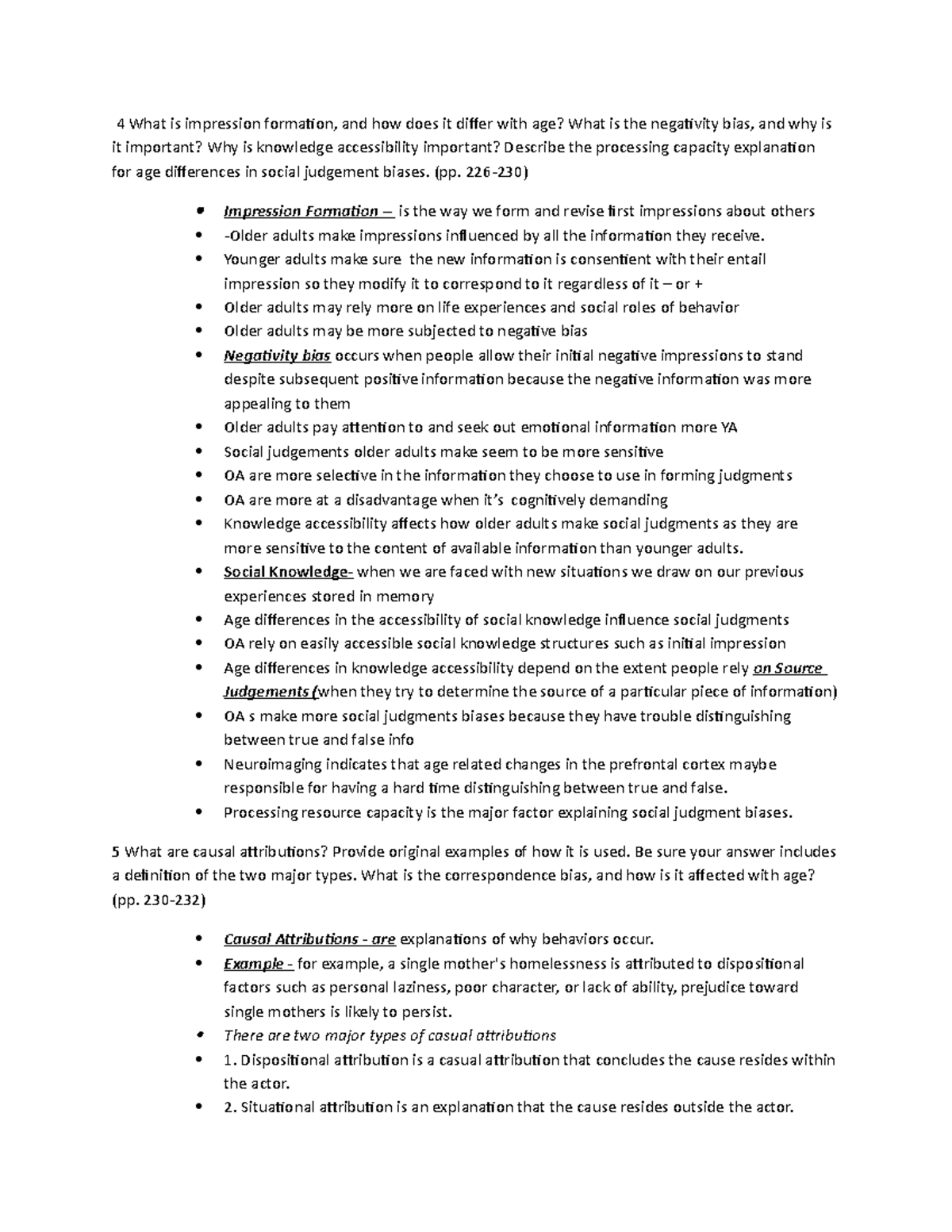 4 What is impression formation (pp. 226230) Impression Studocu