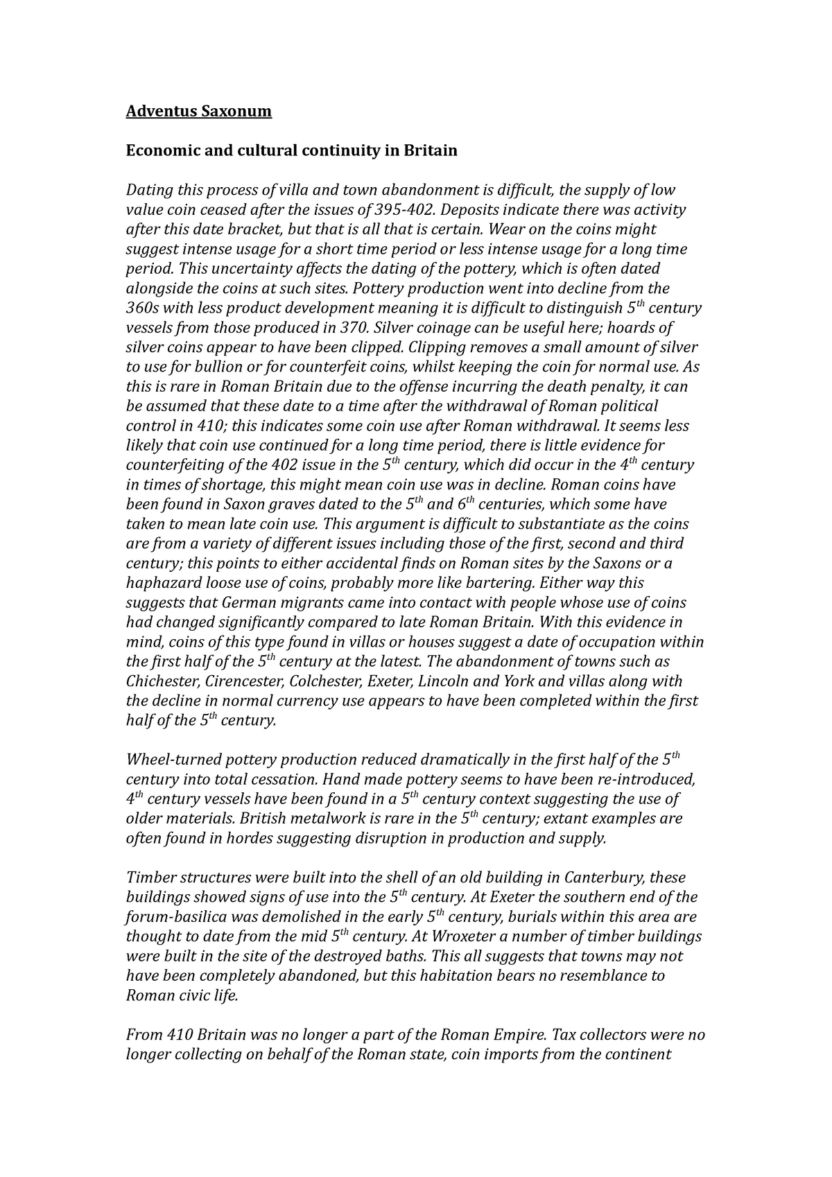 Paper 7 - Ethnicity - This is a summary of the literature on the ...