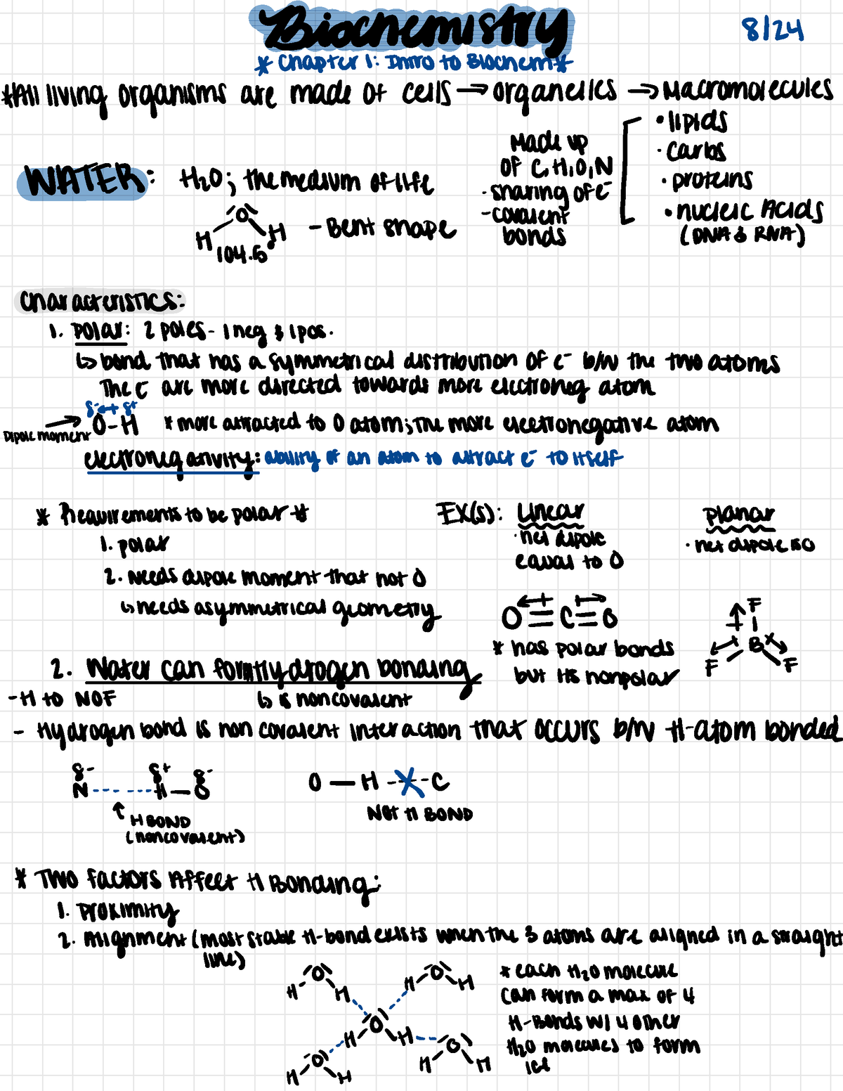 lecture-notes-for-exam-1-ytbiiochemlstry-8124-chapter-i-intro-to