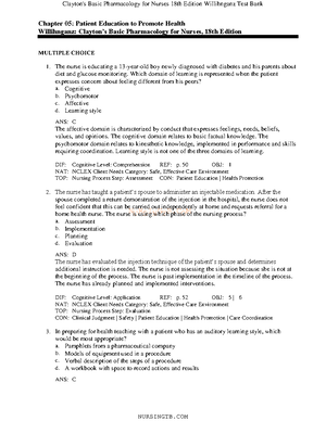 Ch 4 The Nursing Process And Pharmacology - NURSINGTB Chapter 04: The ...