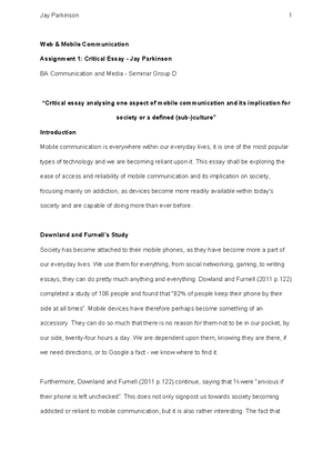 The Benefits Of Learning English Essay Web Comms Essay Gradest Web Mobile Communication Studocu English Literature Essay Questions also Thesis Support Essay Web Comms Essay Gradest Web Mobile Communication Studocu Thesis Of A Compare And Contrast Essay