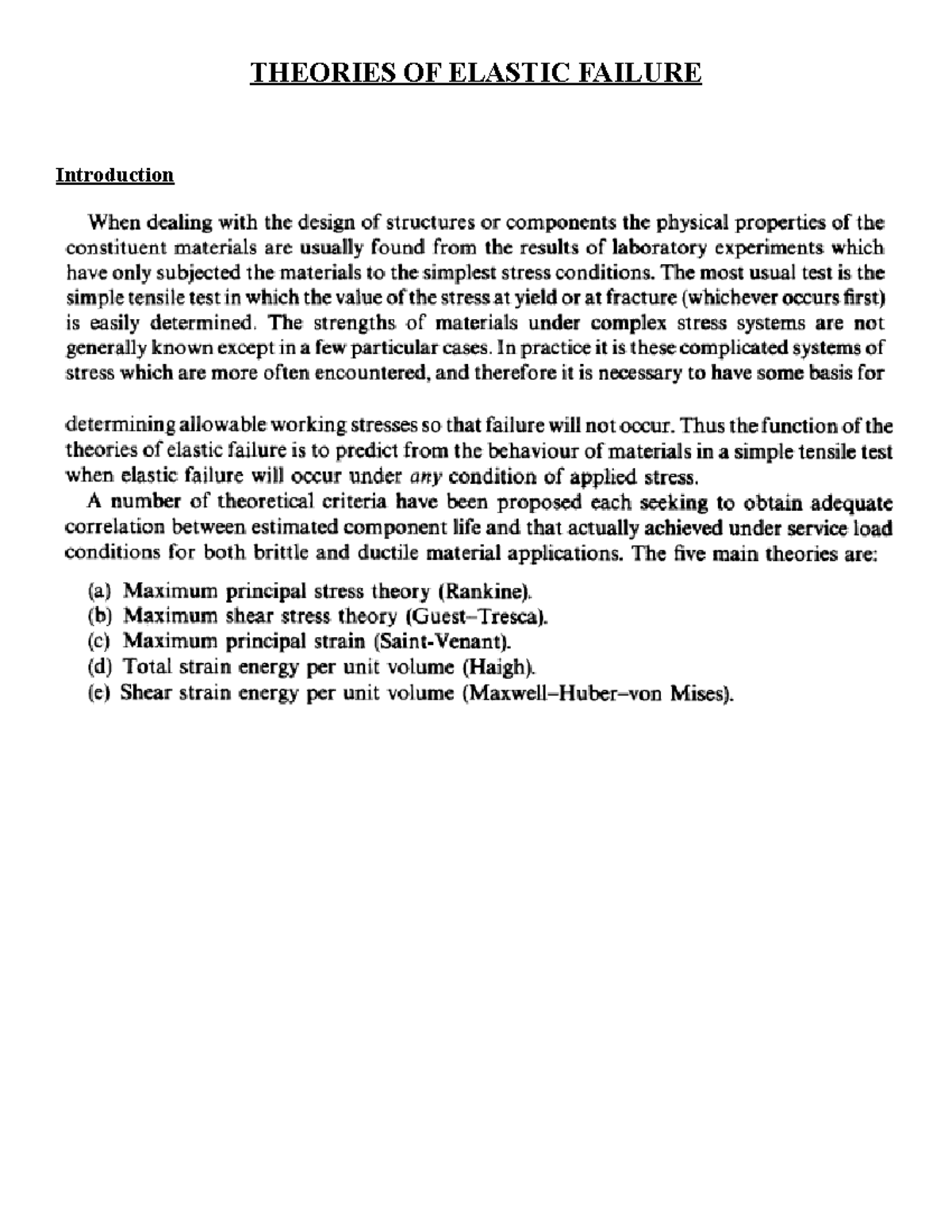 THEORY OF ELASTIC FAILURE visual data 5