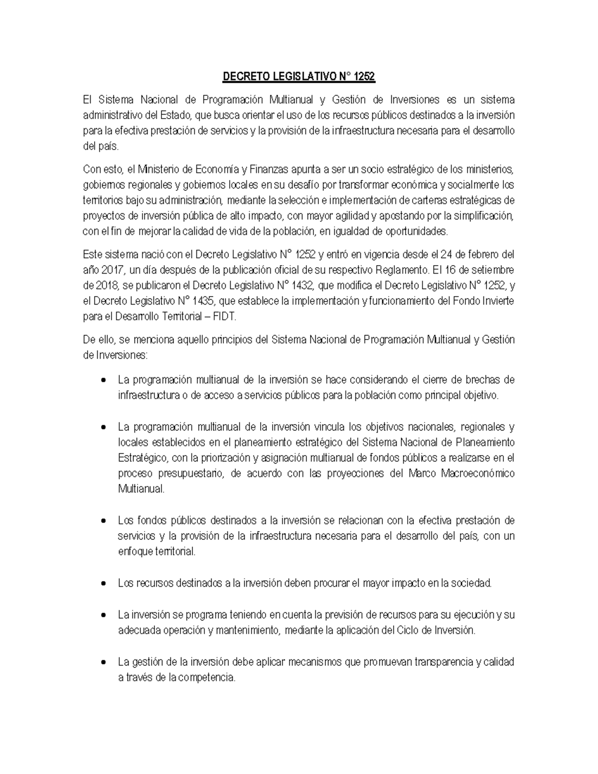 Decreto Legislativo N 1252 DECRETO - Thumb 1200 1553 