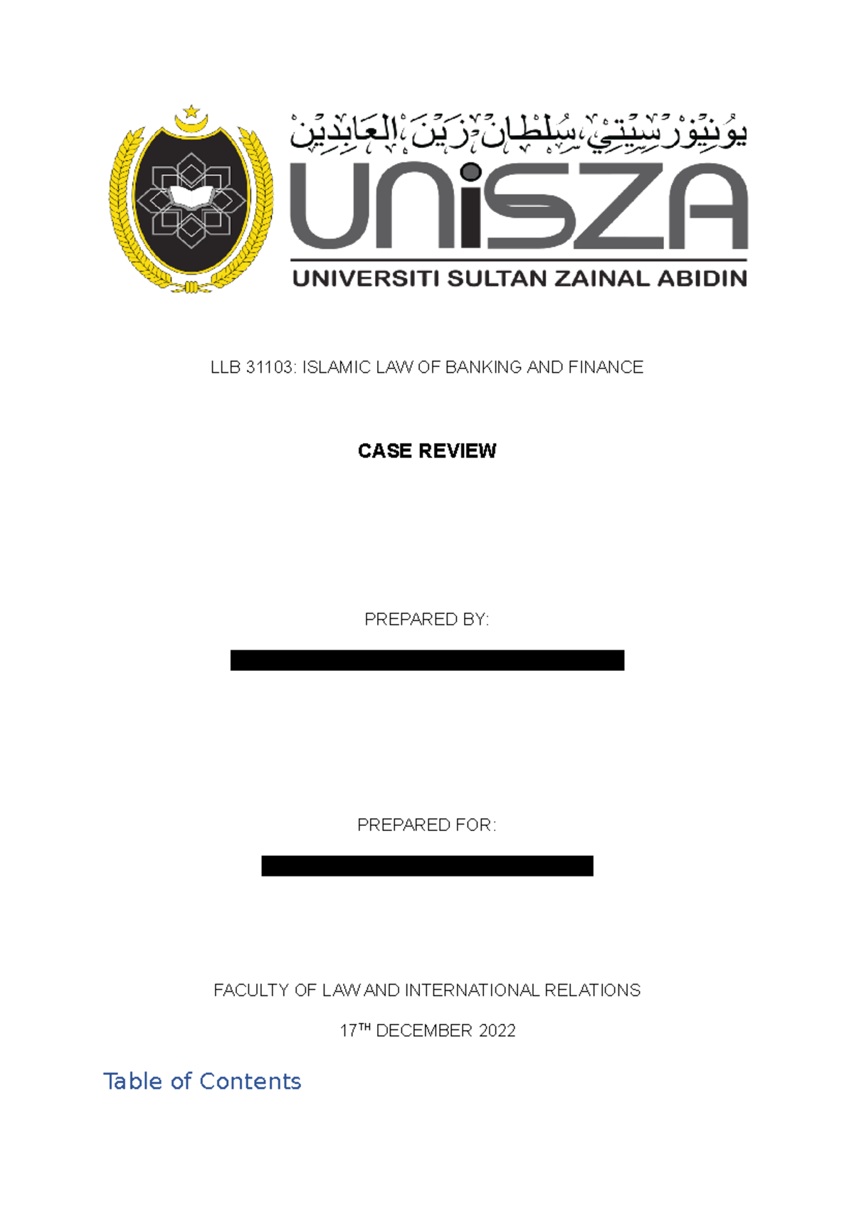 CASE Review IBF ARABMALAYSIAN FINANCE BHD V TAMAN IHSAN JAYA SDN BHD