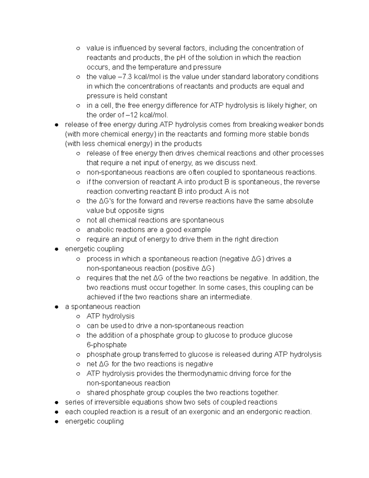 Energetic coupling ż YDOXH LV LQIOXHQFHG E\ VHYHUDO IDFWRUV LQFOXGLQJ