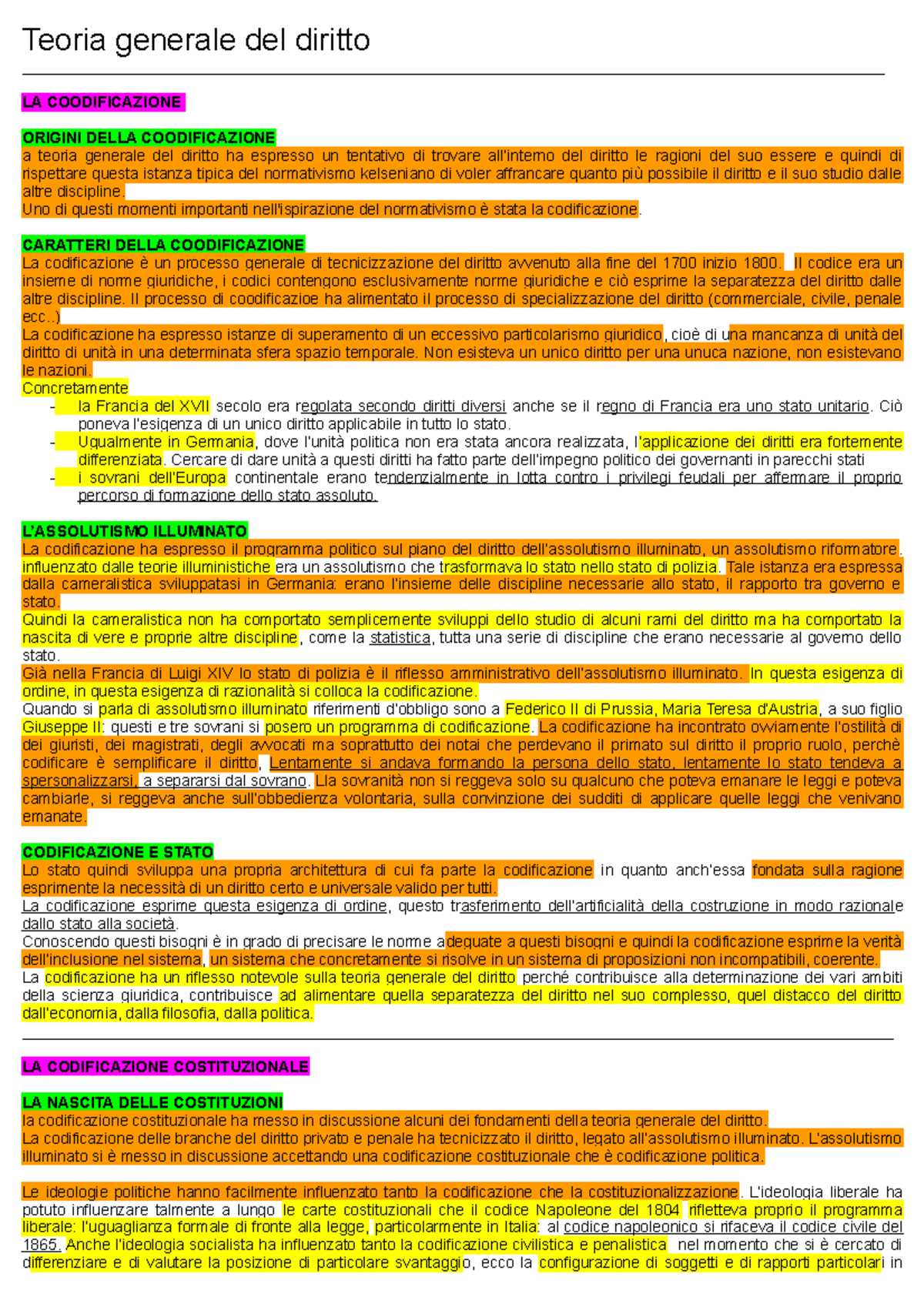 5 Parte - Appunti Completi Delle Lezioni Di Teoria Del Diritto - Teoria ...