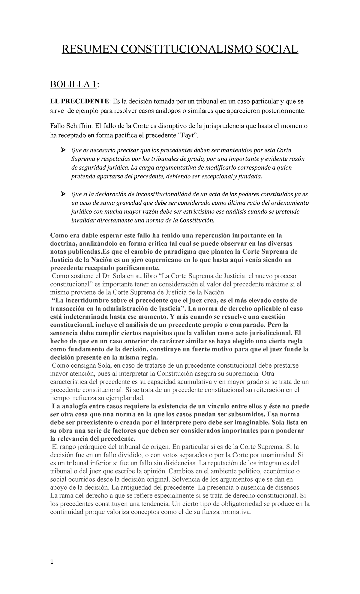 Resumen Constitucionalismo Social Fabricio - RESUMEN CONSTITUCIONALISMO ...