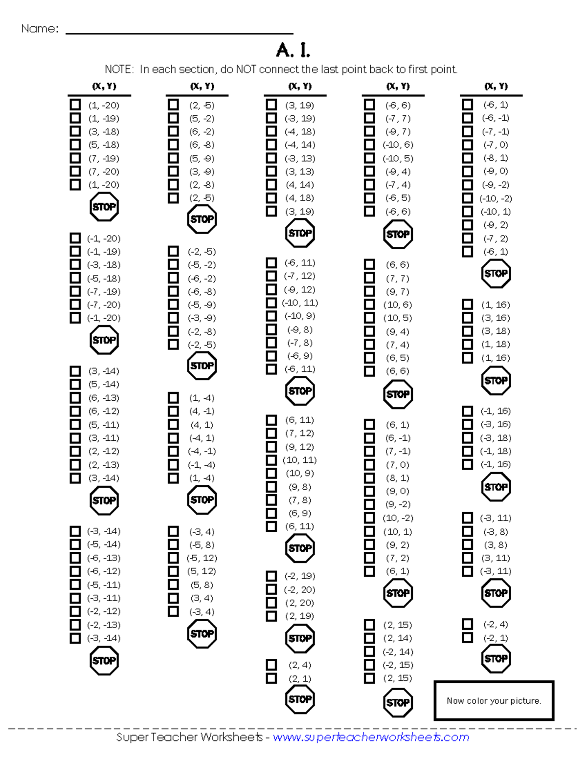 graph-robot-wqwmt-plotting-of-points-super-teacher-worksheets