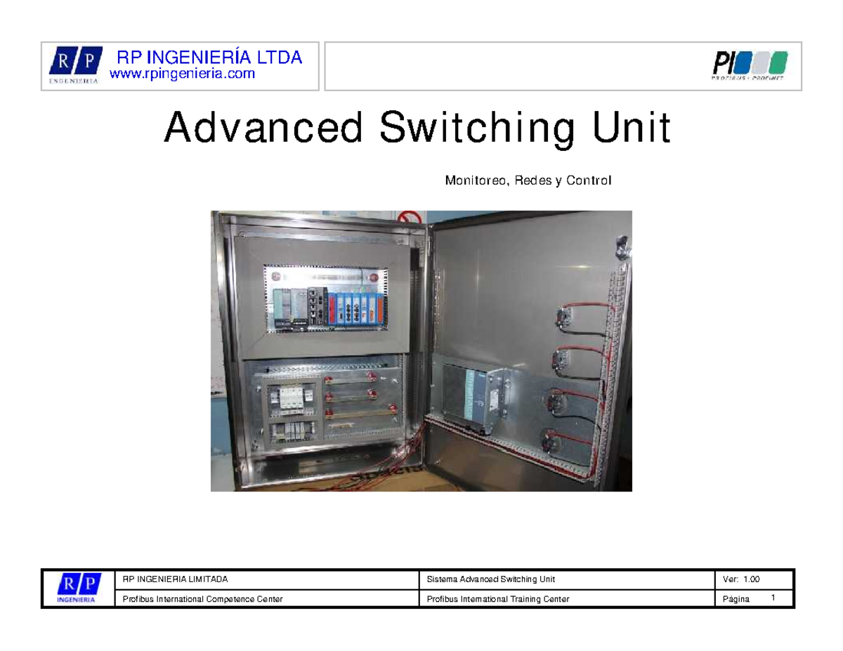 Curso S.Gorda ASU V1 - buses de campo - RP INGENIERIA LIMITADA Sistema ...