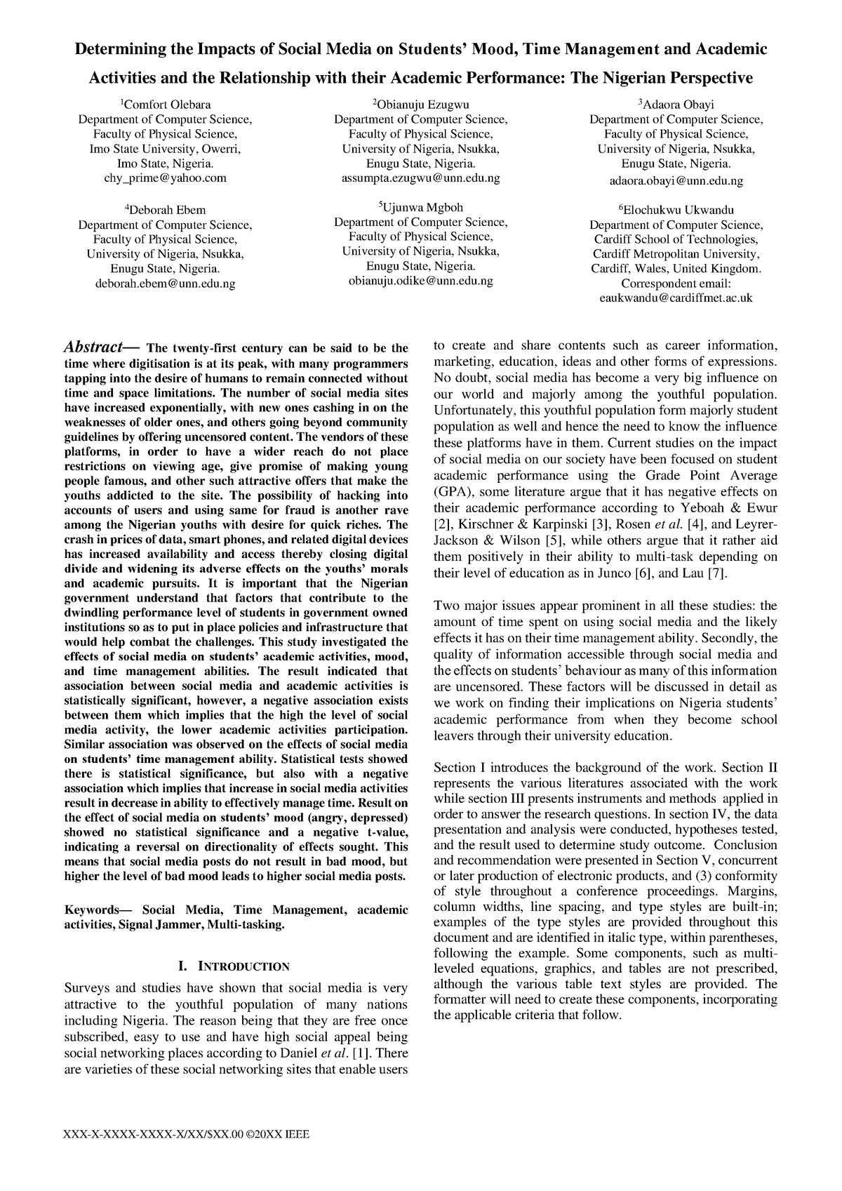 research lecture notes - XXX-X-XXXX-XXXX-X/XX/$XX ©20XX IEEE ...