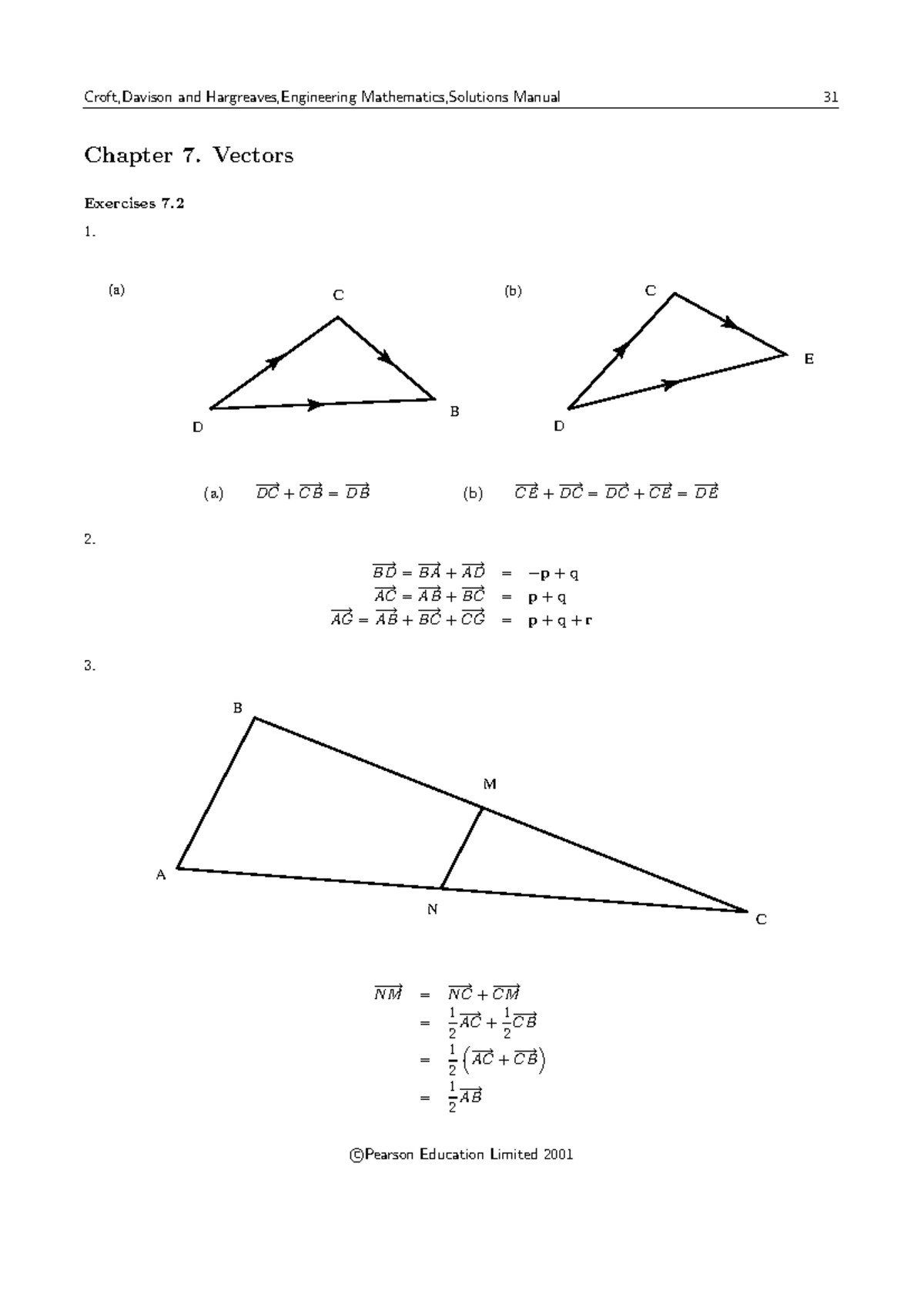 Davison Croft Hargreaves Engineering Mathematics Chap07 - Chapter 7 ...