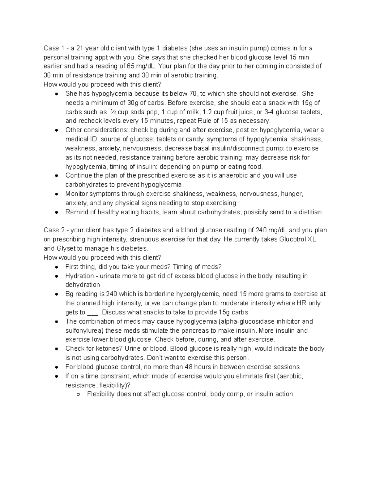 ati case study metabolism type 1 diabetes