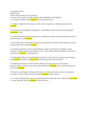 Fetal Circulation Case Study - Daisy, a 3-month-old girl, was having ...