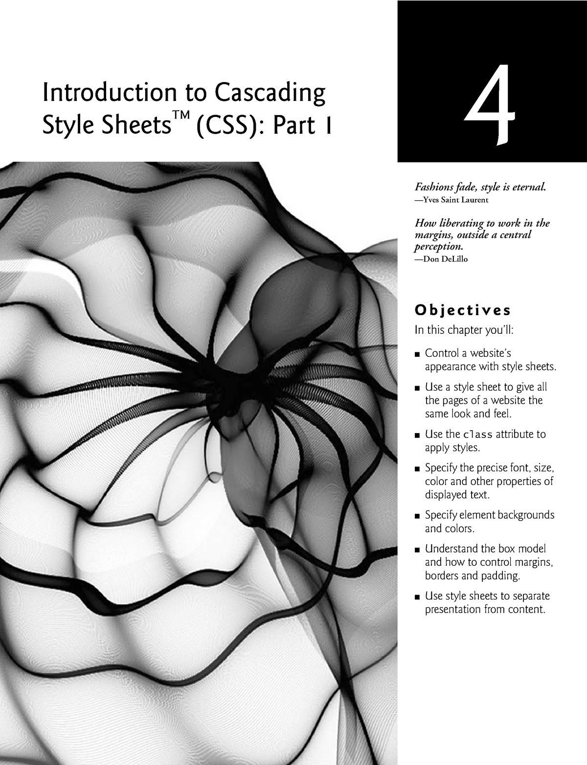 Chapter 04 Introduction To Cascading Style Sheets Css Part 1 4 Introduction To Cascading 7134