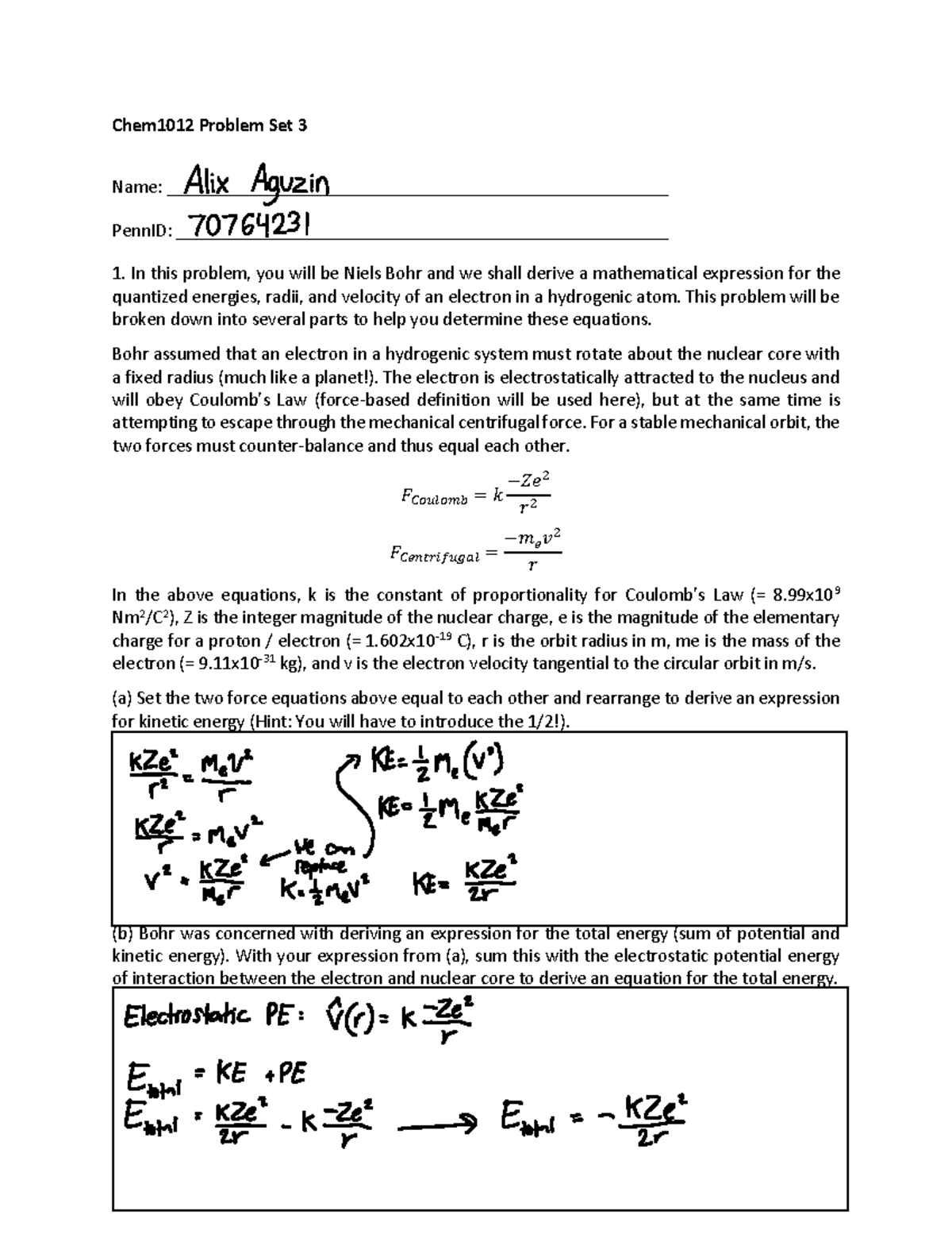 Problem+Set+3 - The numbers for the questions might change year to year ...