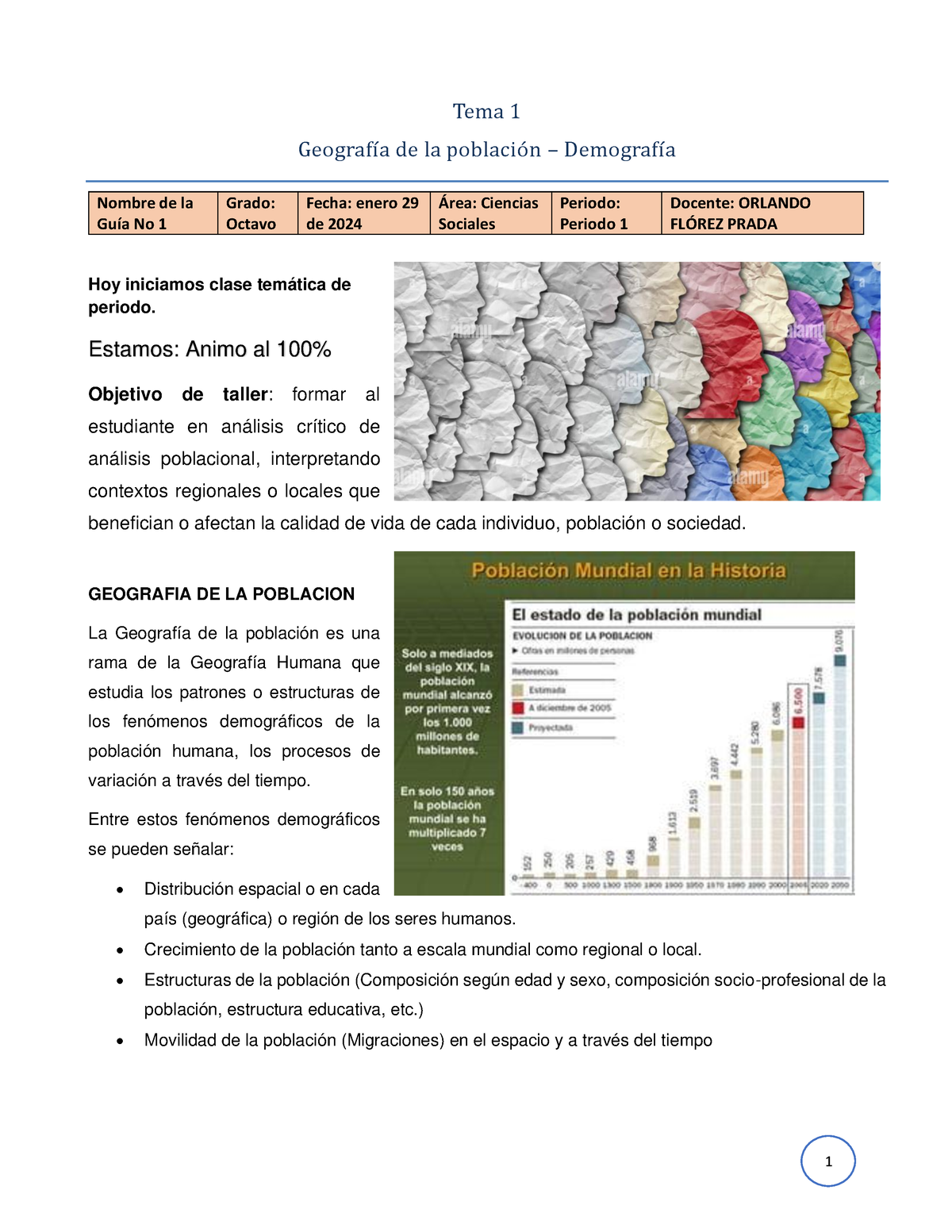 2024 Octavo Tema 1 Demografia Tema 1 Geografí A De La Poblacio N Demografí A Nombre De La 0646