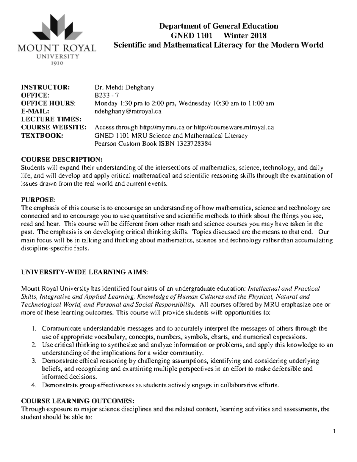 Gned 1101 draft course outline winter 02 picture