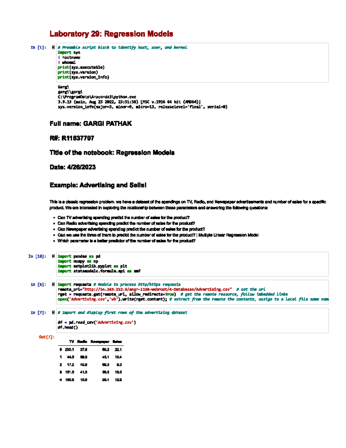 Lab28 - Jupyter Notebook - ENGR 1330 - Studocu