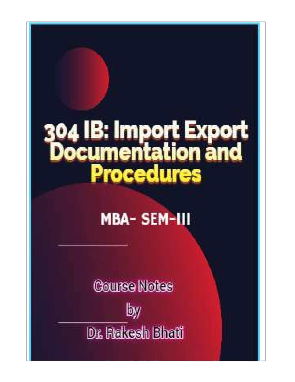 import-export-documentation-and-procedures-7-2-management-of-import