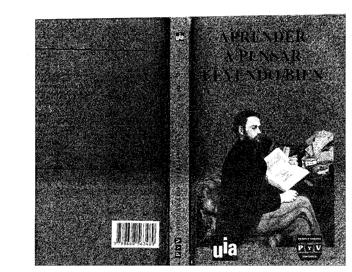 Aprender a pensar leyendo bien yolanda argudin libro - Habilidades del