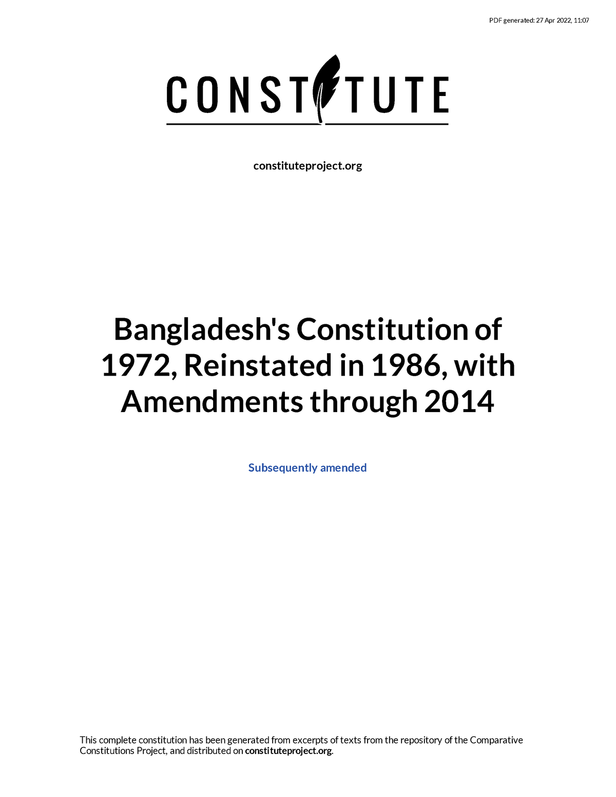 Bangladesh 2014-en - Aaa - PDF Generated: 27 Apr 2022, 11 ...