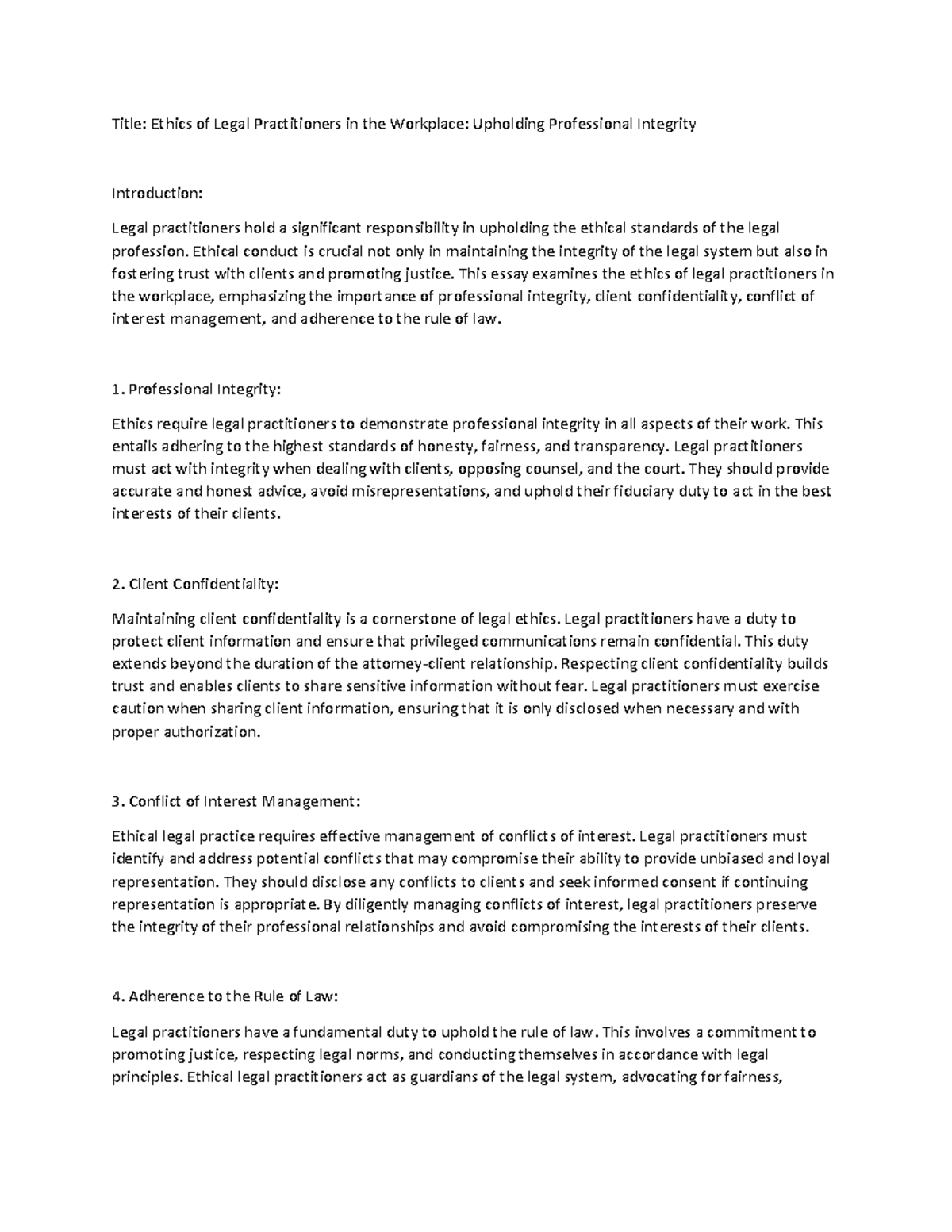 document-14-essay-title-ethics-of-legal-practitioners-in-the