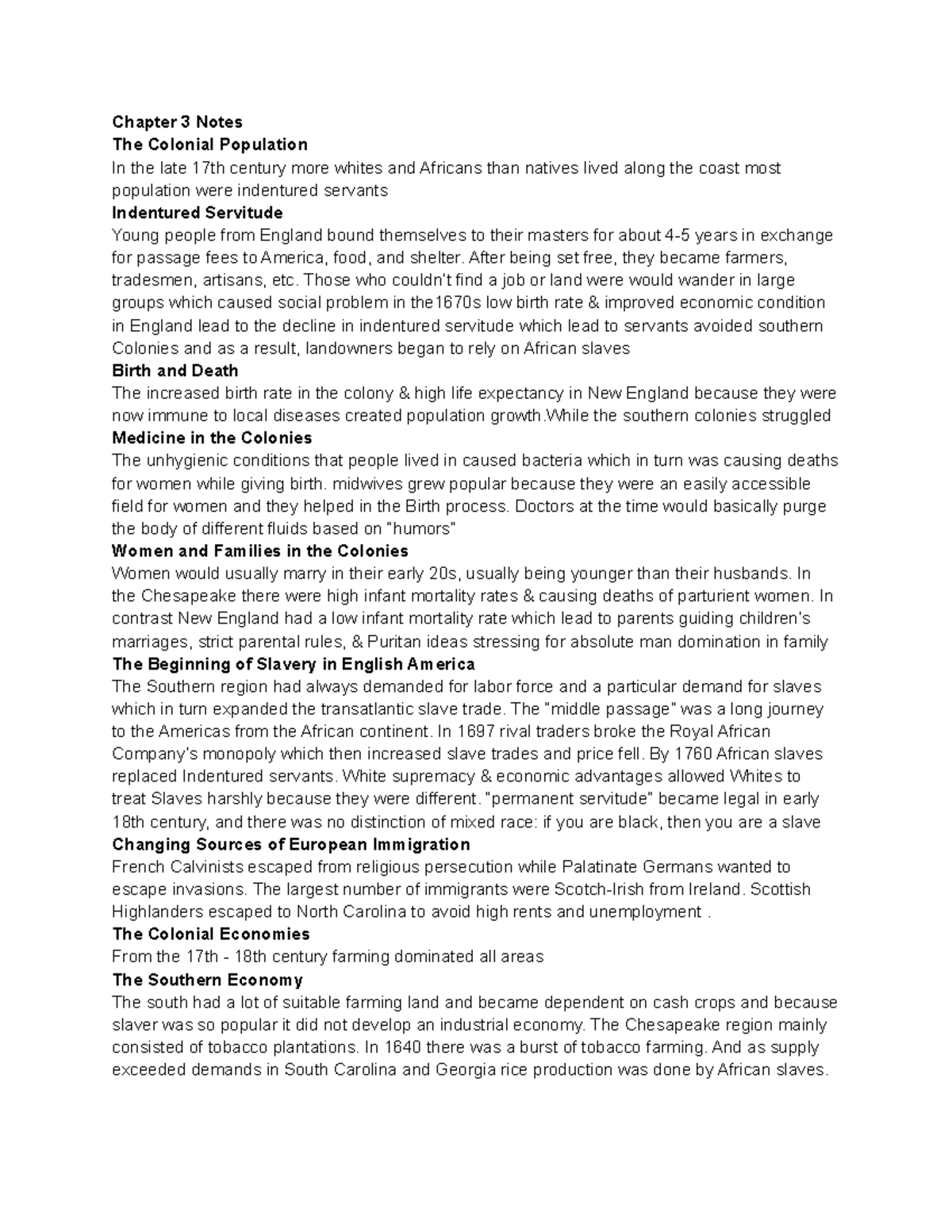 Chapter 3 Notes - book - American History: Connecting with the Past ...