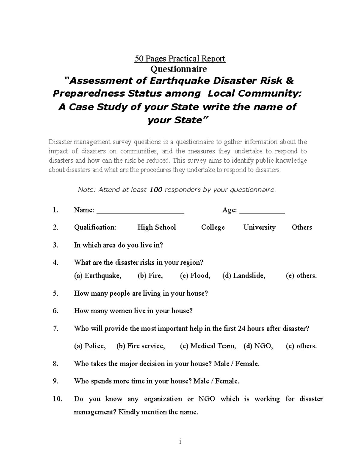 QuestionnaireLocal community jyttryc yrc ytr ytt tt yttr yt ytr ytr yt